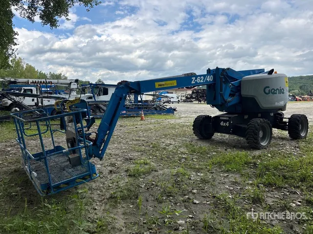 2018 Genie Z-62/40J 4WD Diesel Articulating Boom Lift (Inoperable)