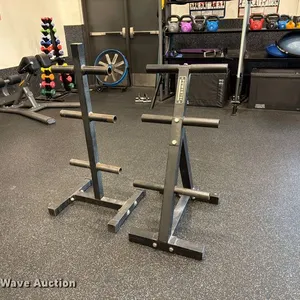 (2) weight racks