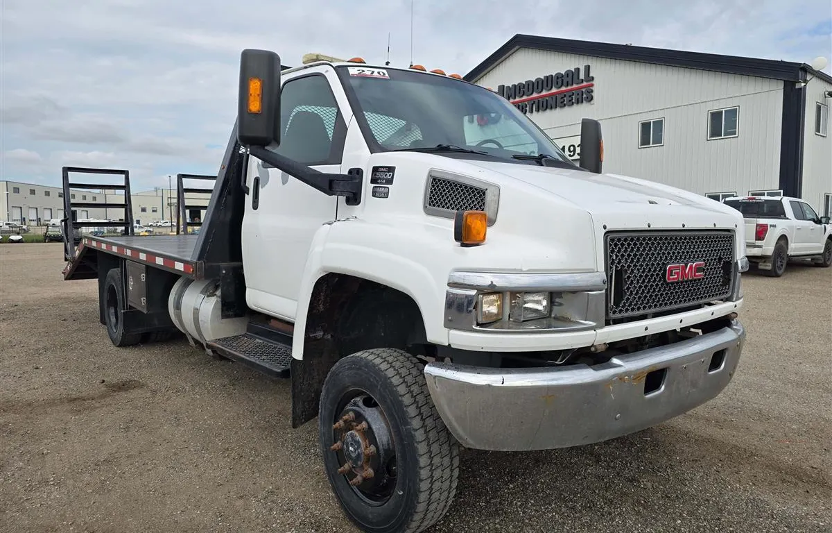 2007 GMC C5500 Flat Deck Truck
