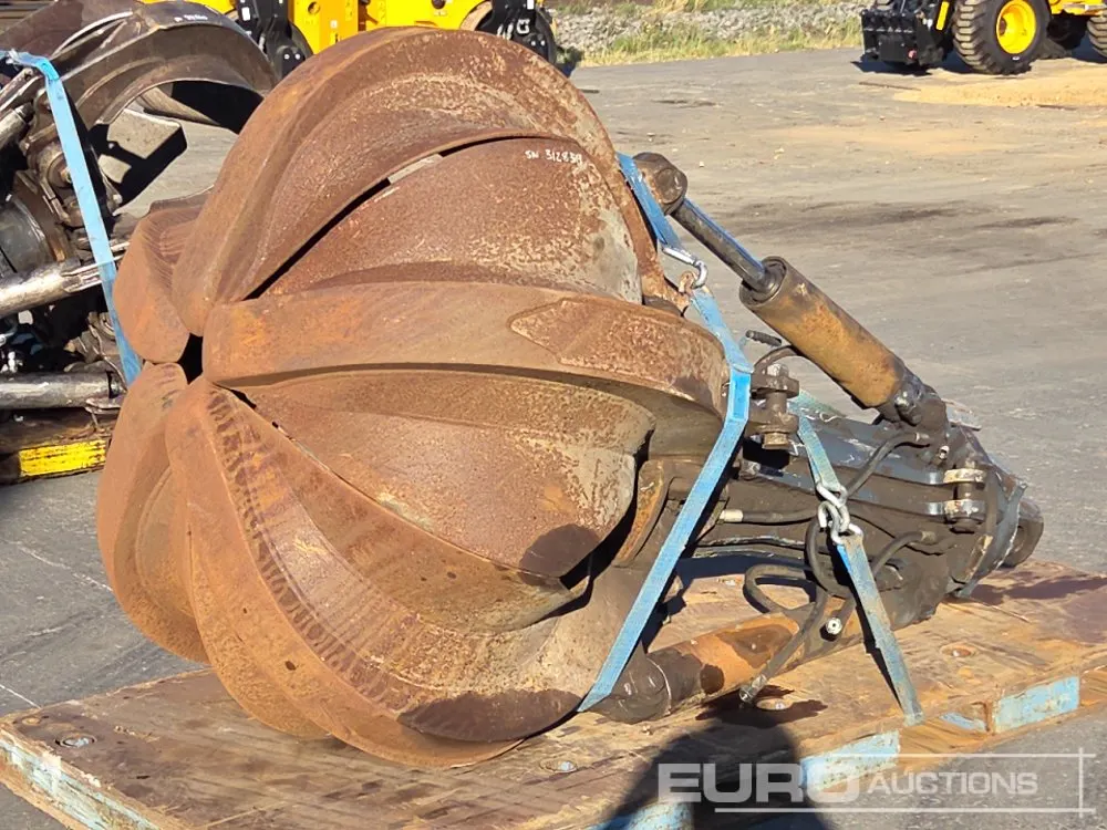 5 Tyne Hydraulic Rotating Grapple