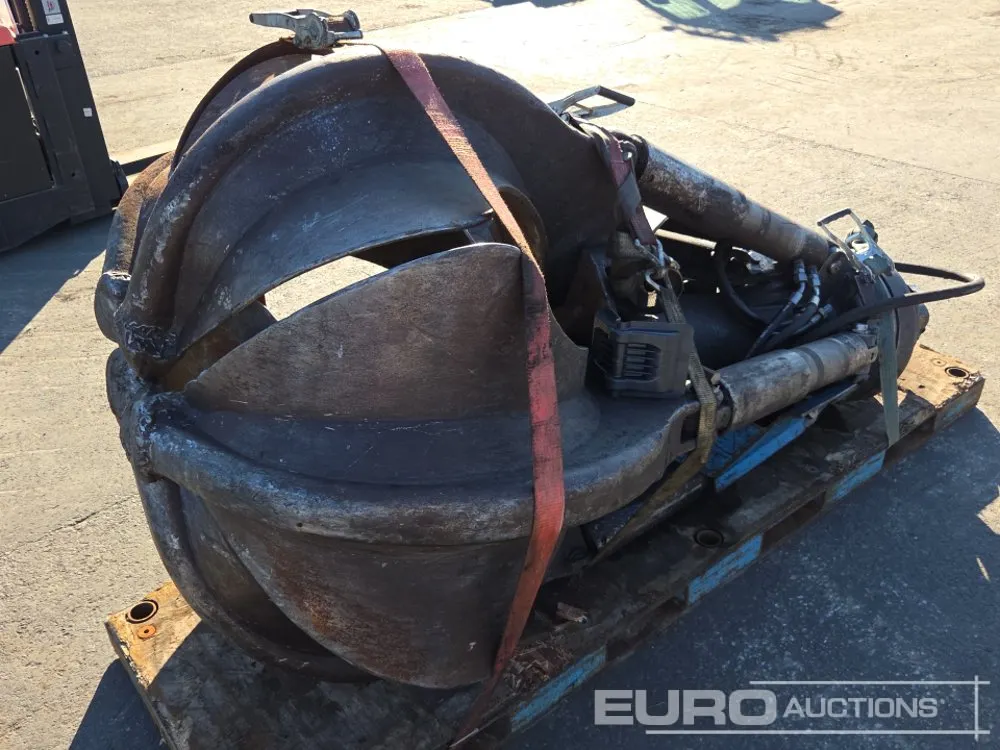 5 Tyne Hydraulic Rotating Grapple