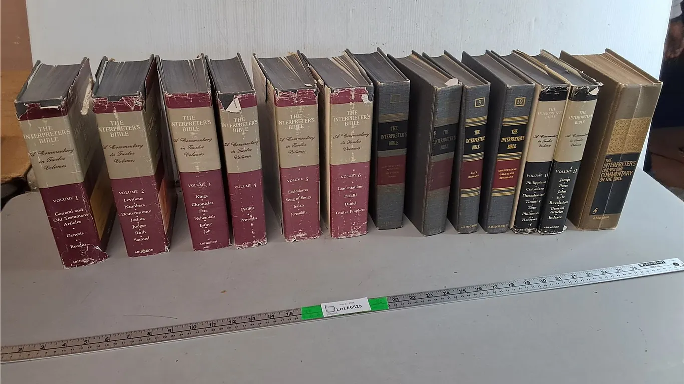 *The Interpreter's Bible Volume 1-12 & Commentary- Can't Ship