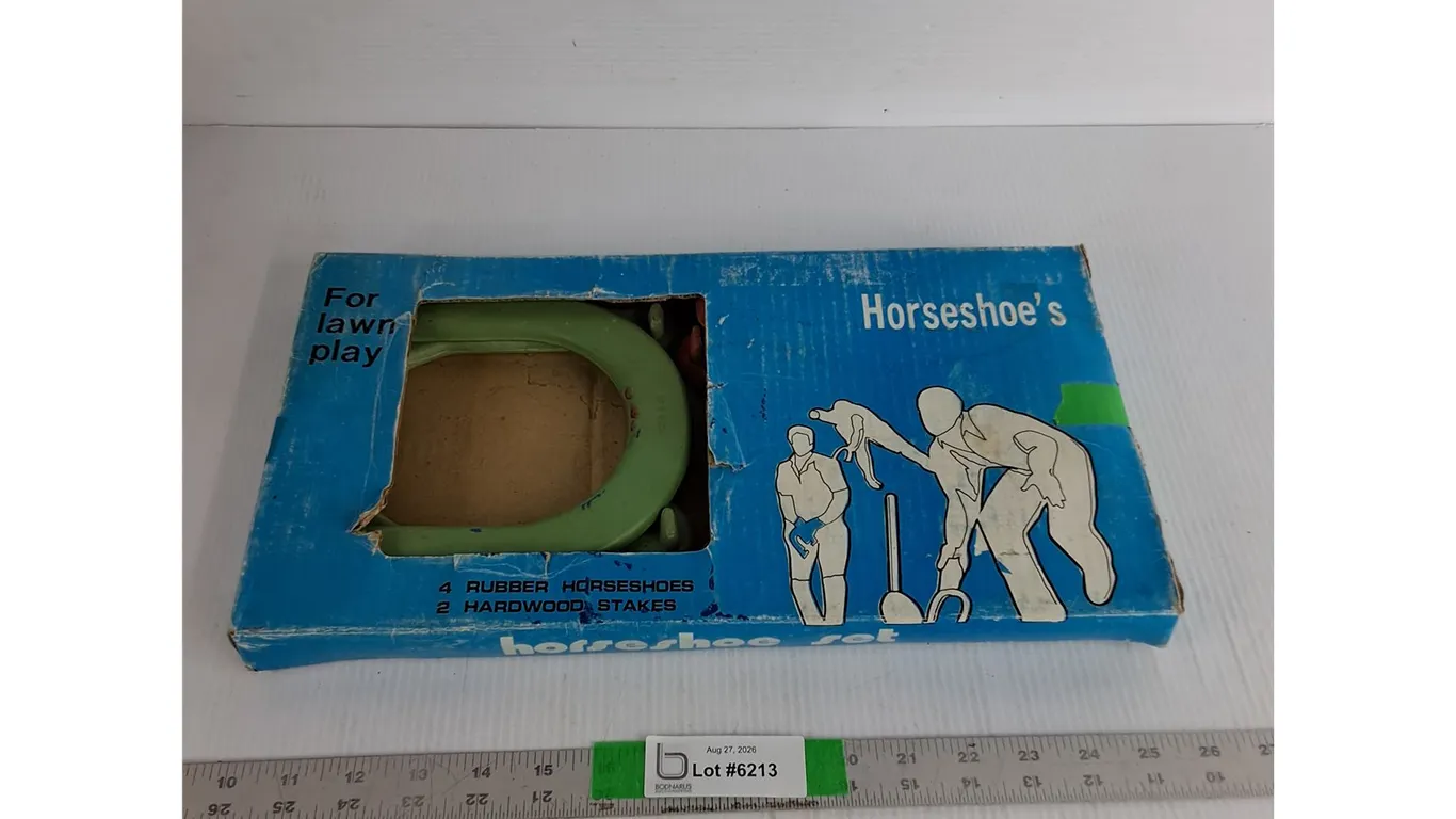 Set Of Rubber Coated Horse Shoes