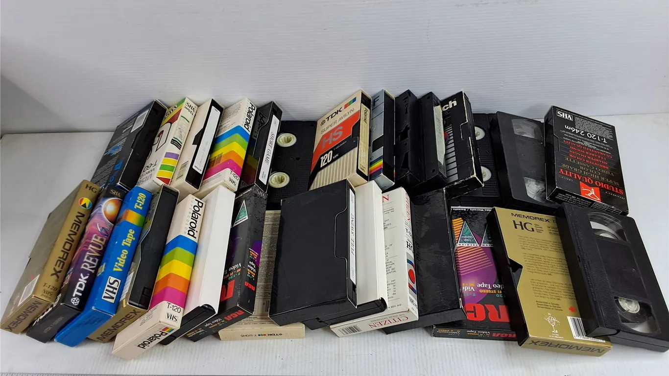 VHS Cassettes - New