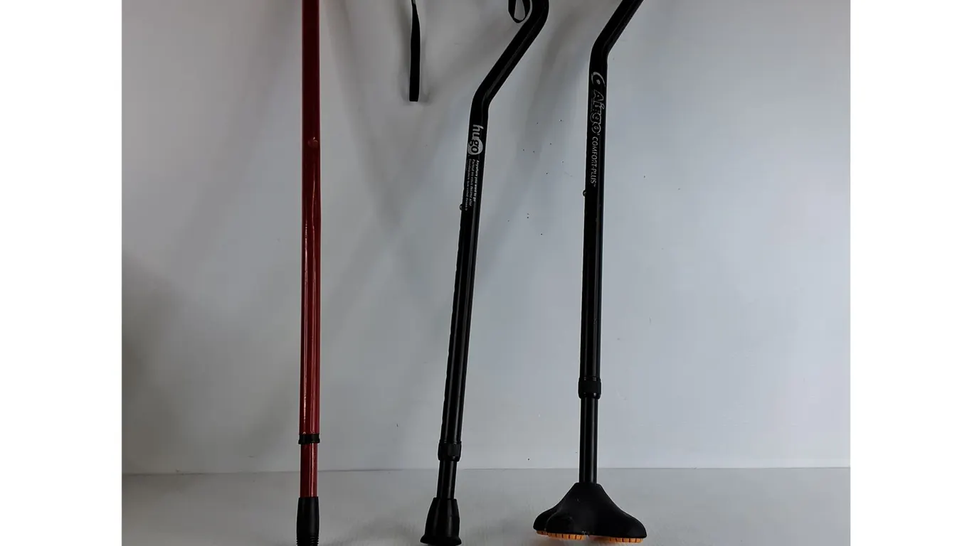 (2) Canes, Screw In Pole (Up to 31", as is)