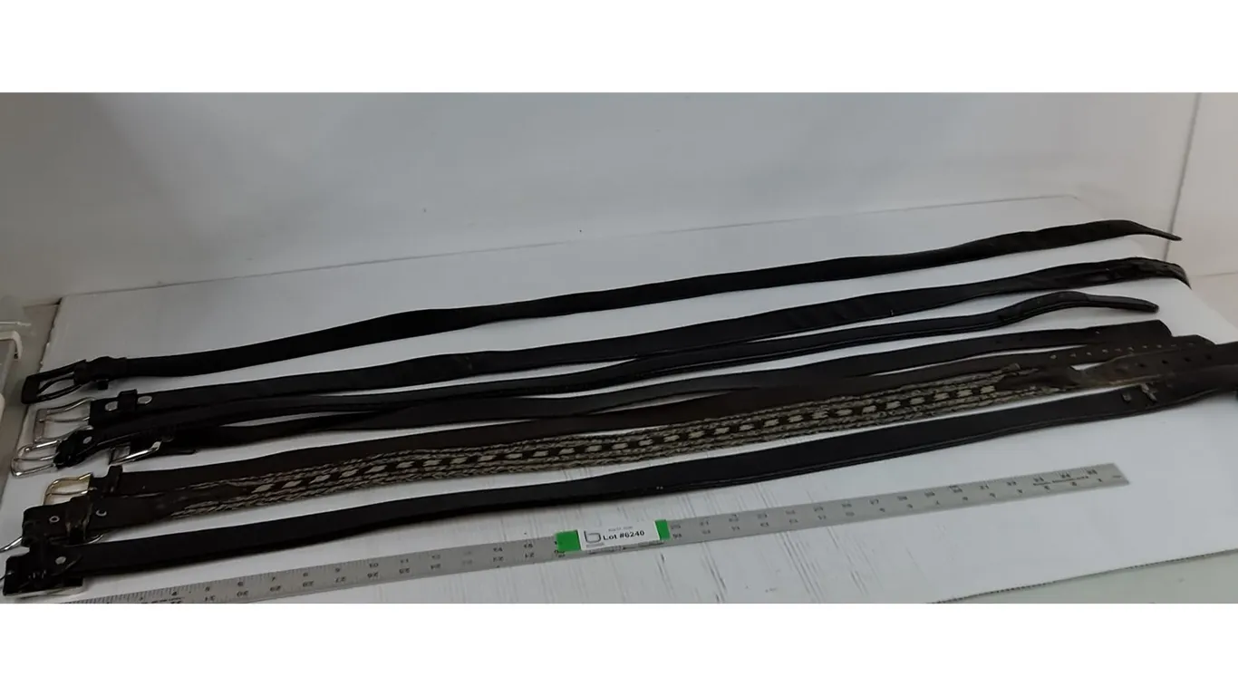 (7) Belts Up To Size 42-44