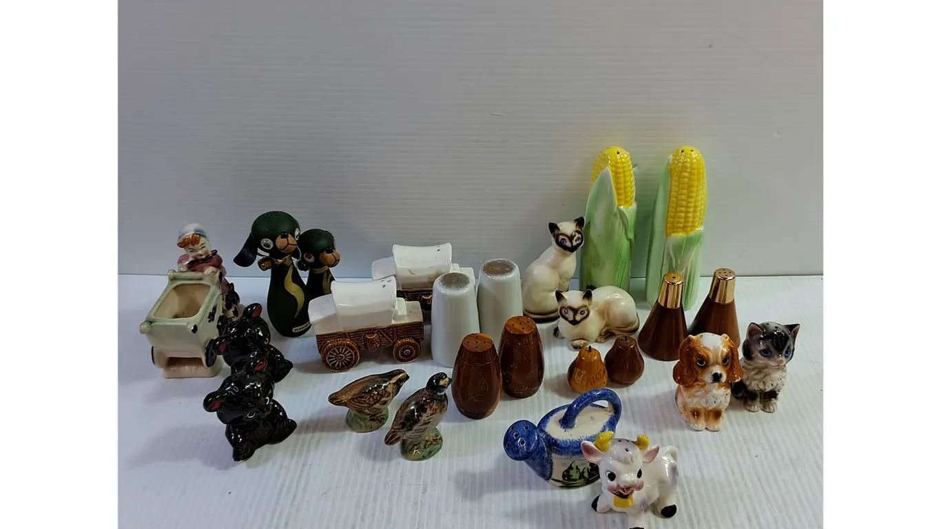 Assorted Salt and Pepper Shakers