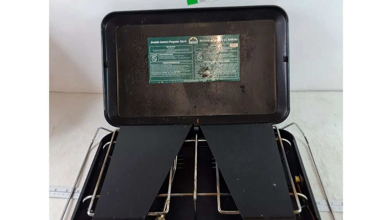 Double Burner Propane Stove As-Is