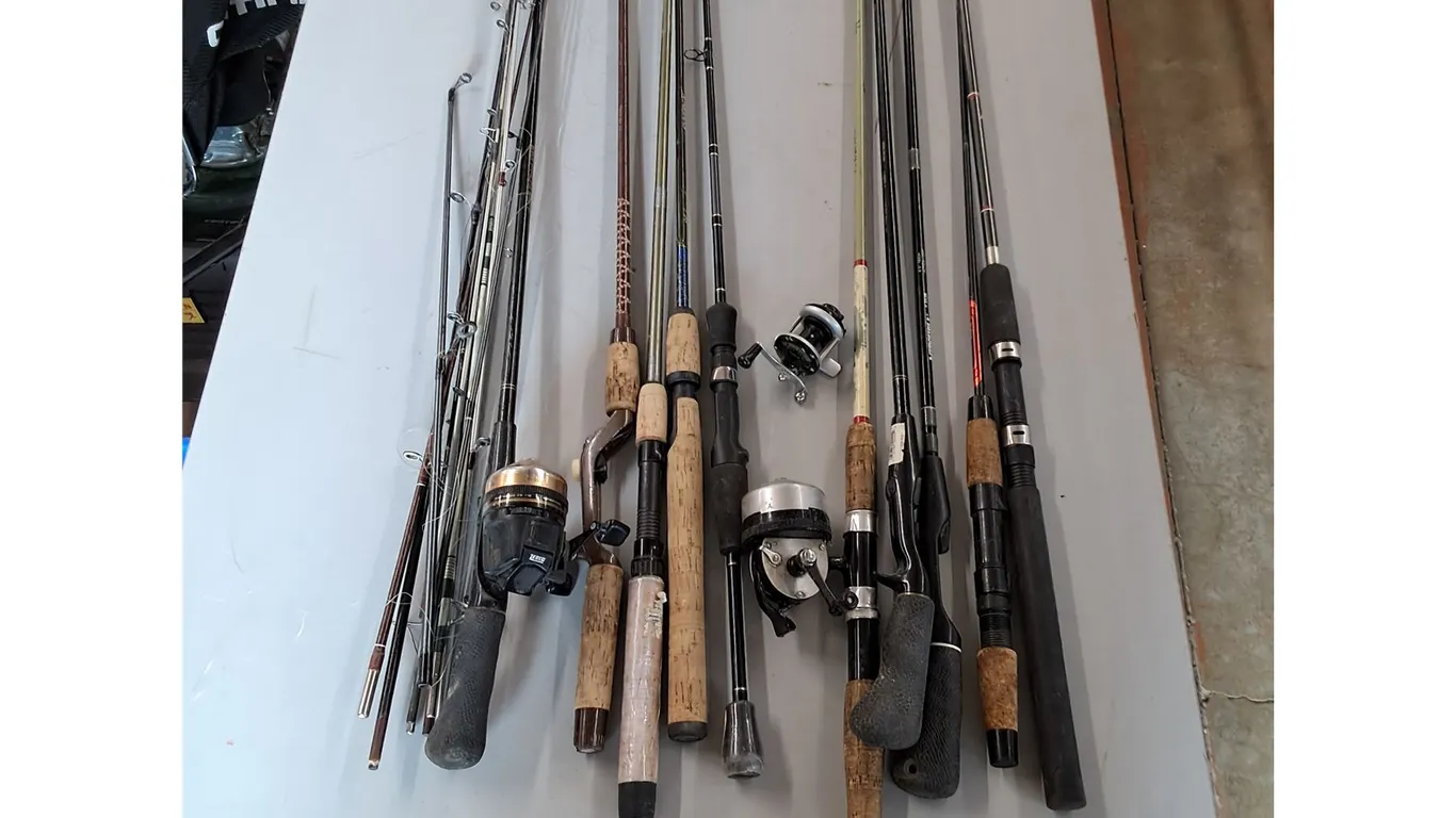 (10) Fishing Rods - PICKUP ONLY
