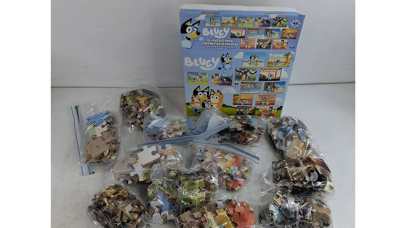 Bluey 12 Puzzle Pack