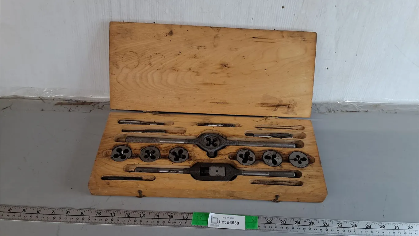 Tap & Die Set with Case