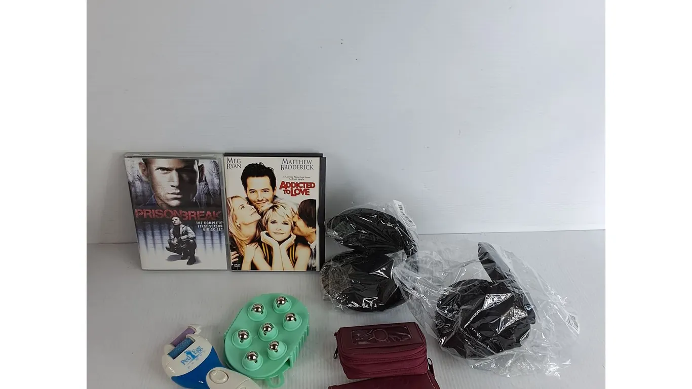 (3) Discs- Prison Break & Addicted To Love, (2) Warmers, Misc