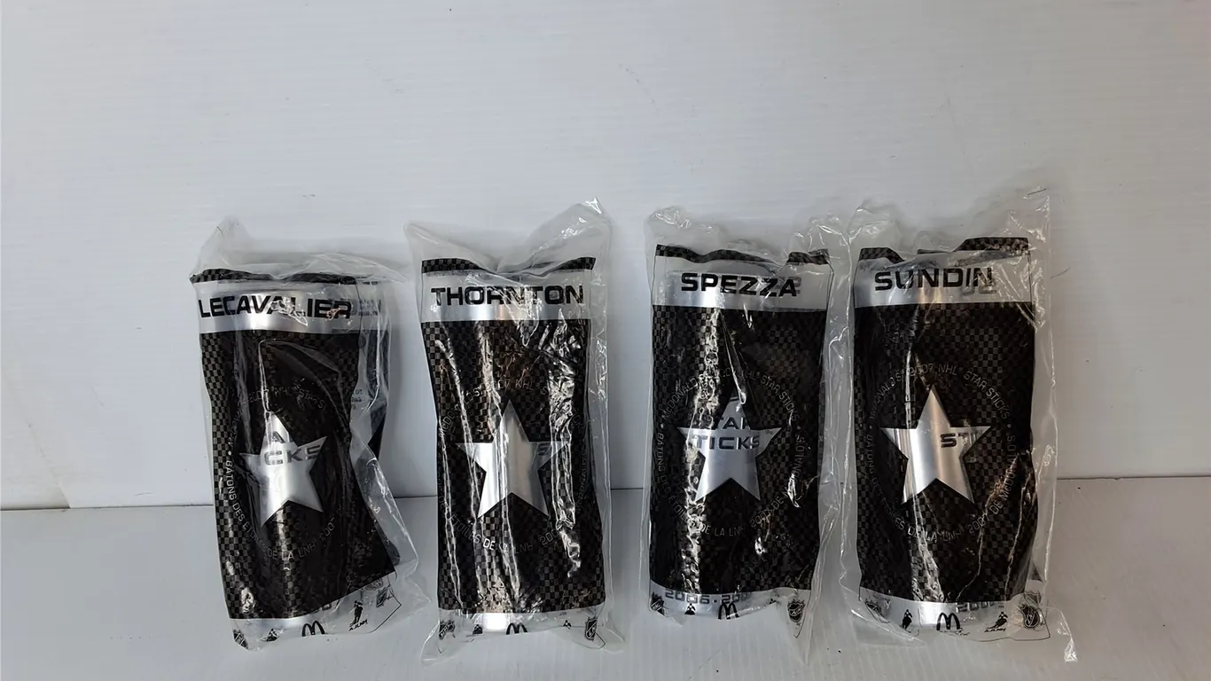 (4) McDonald's Star Sticks- Sealed