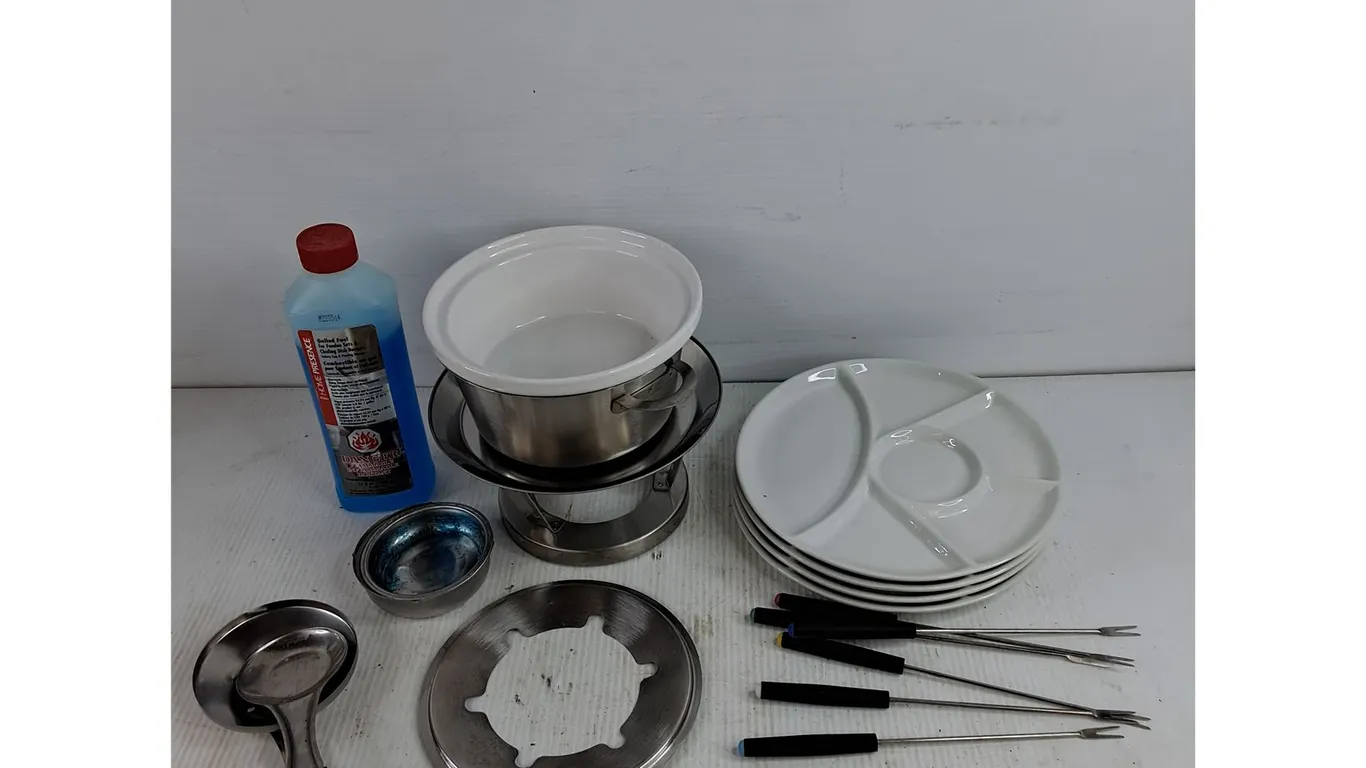 Fondue Set & Gelled Fuel - PICKUP ONLY