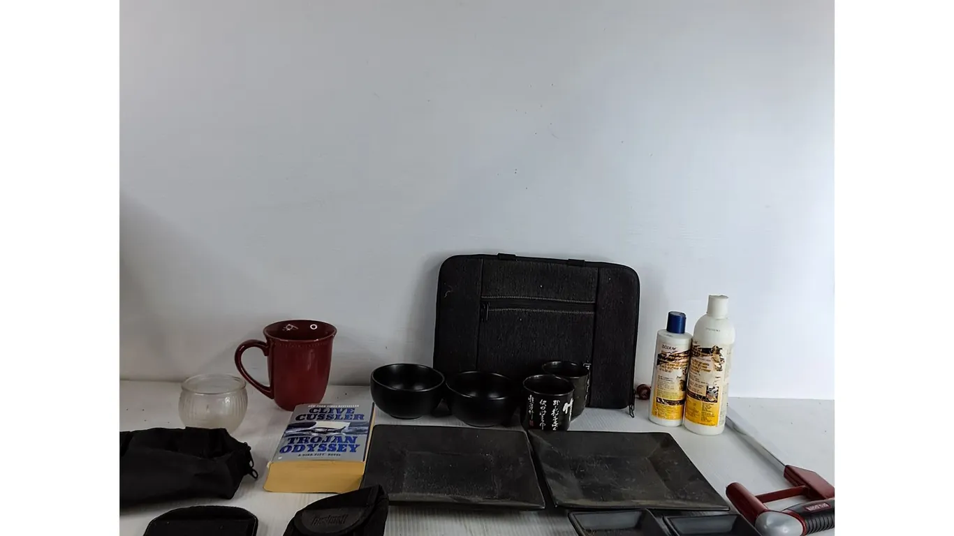 Mugs, Bowls, Books, Plates, MIsc