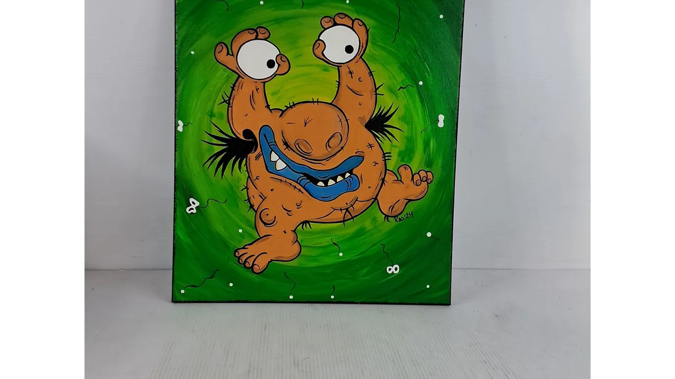 Wall Art-Painting 20"x16" (as is,cannot ship)