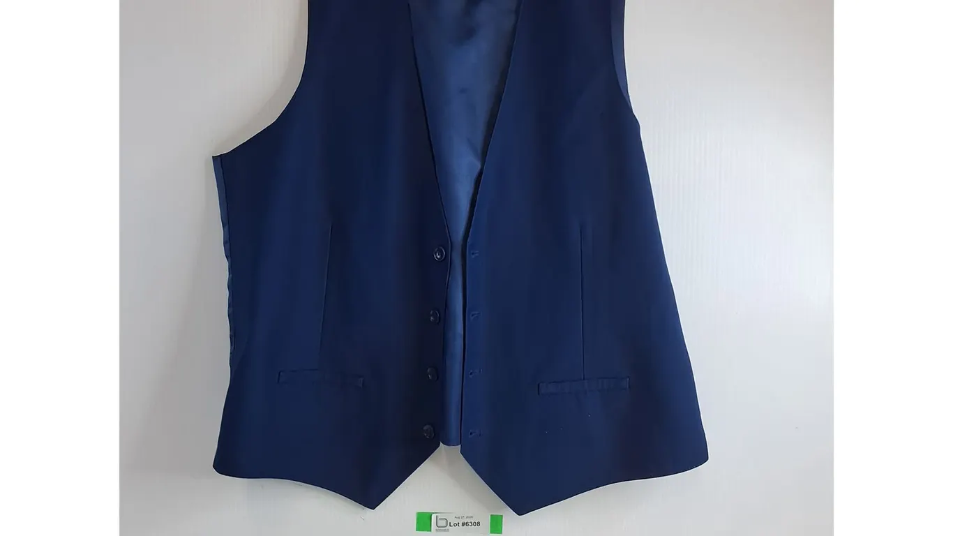 Blue Dress Vest