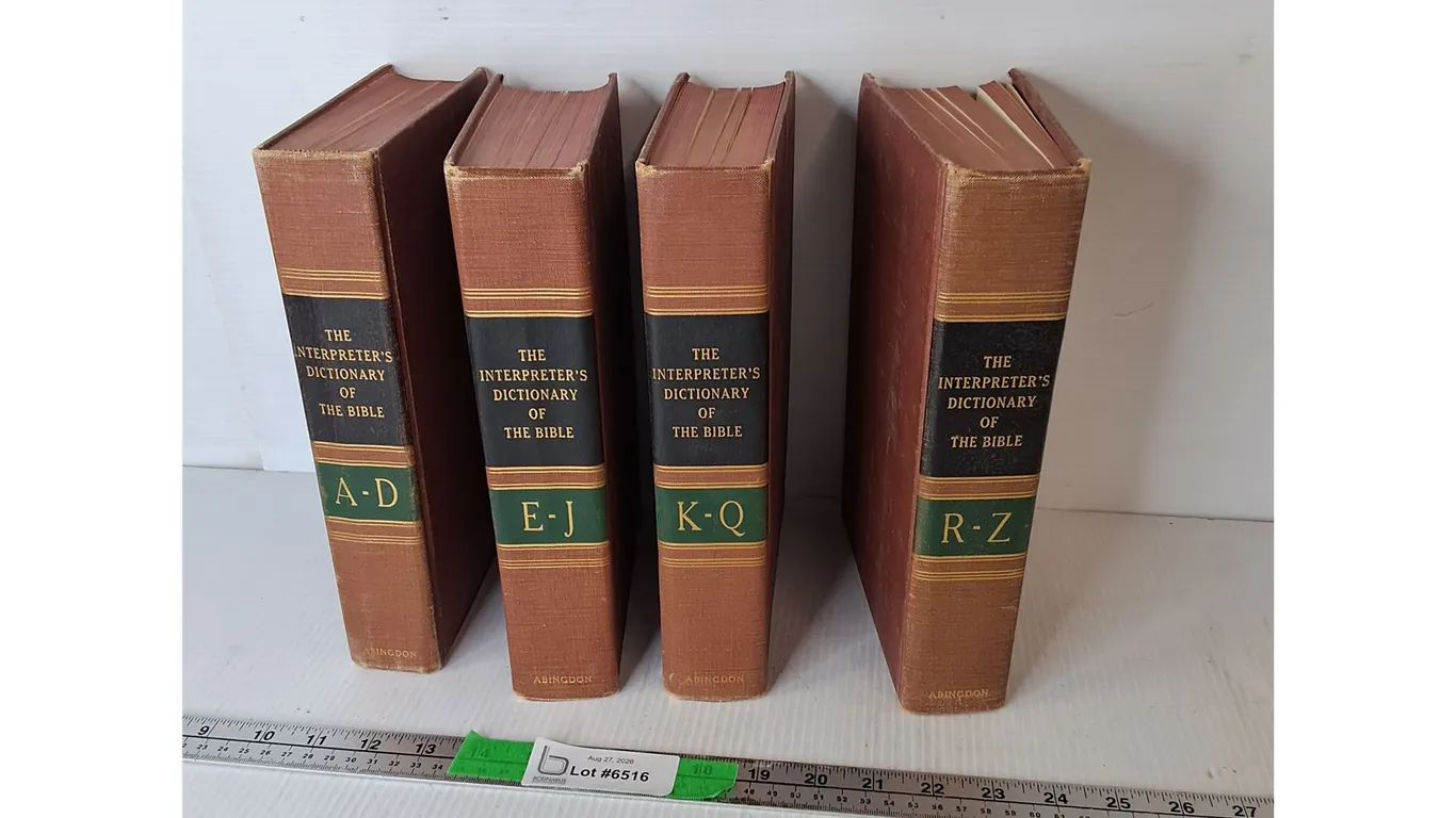 The Intrepreter's Dictionary of the Bible Set- Can't Ship