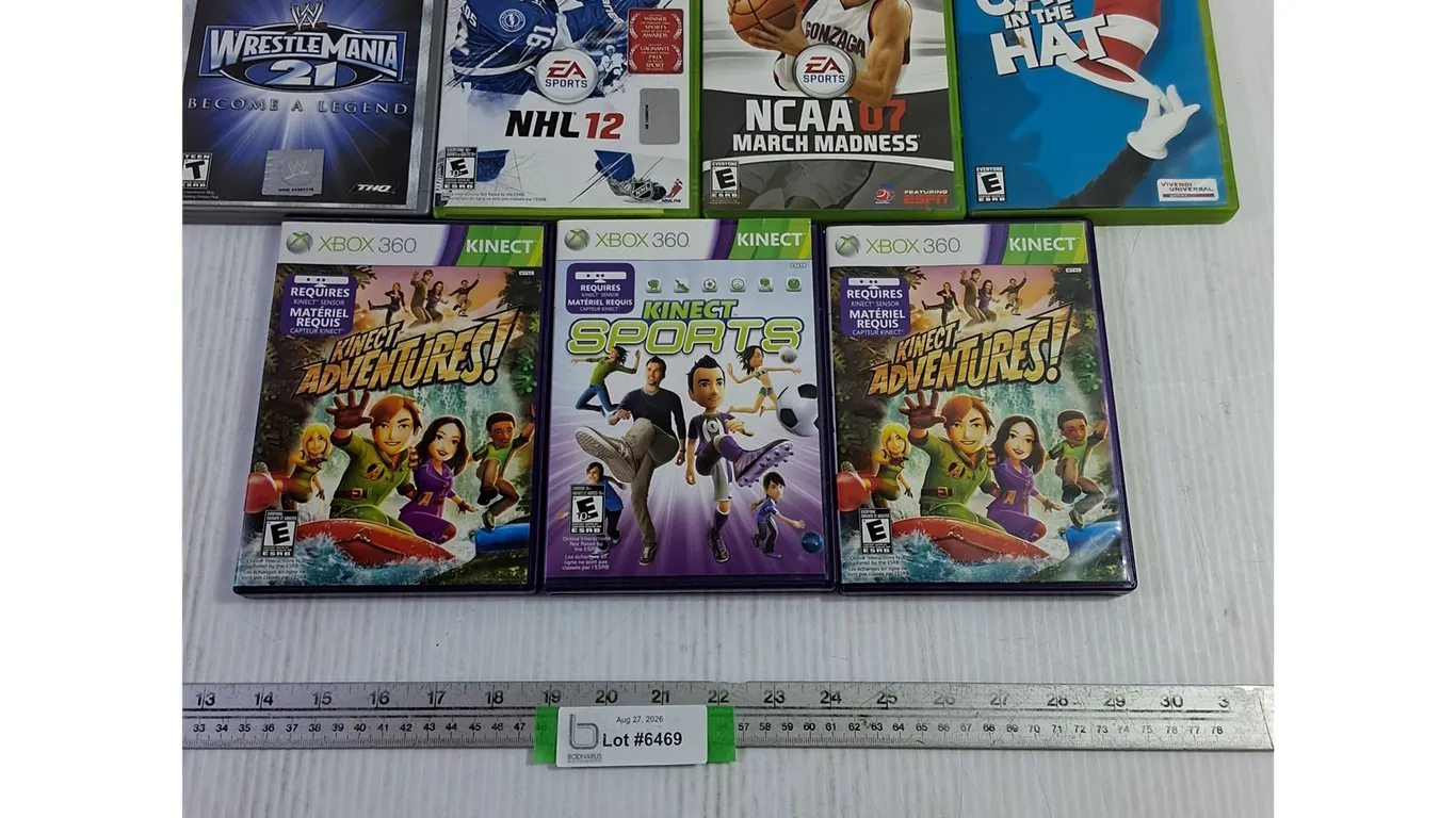 Assorted Xbox Game Discs