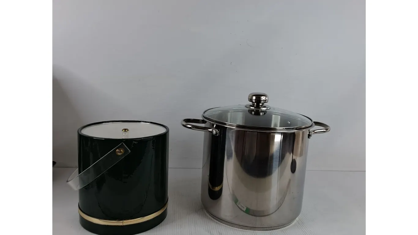 Steel Stock Pot, Ice Bucket (Up to 10", as is)
