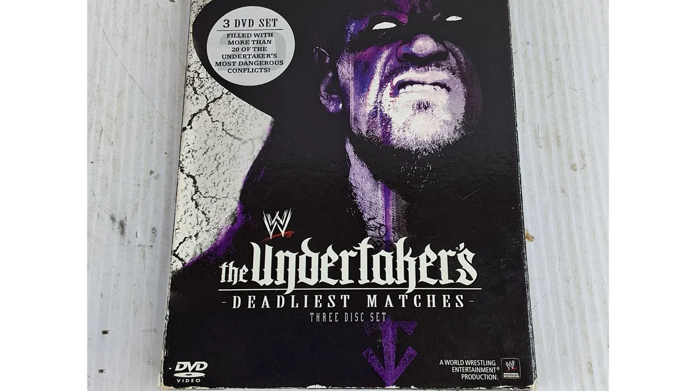 The Undertakers Deadliest Matches 3 DVD Set