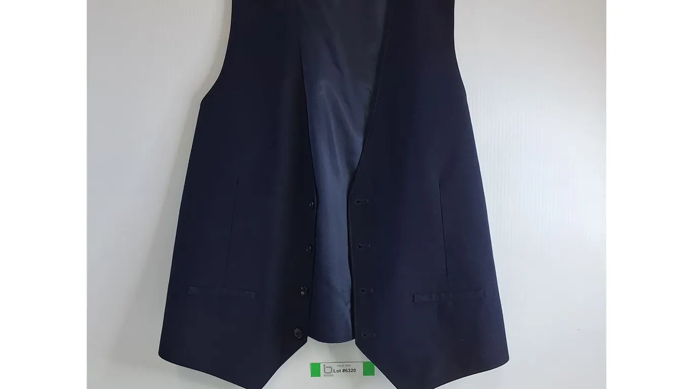 Navy Blue Dress Vest