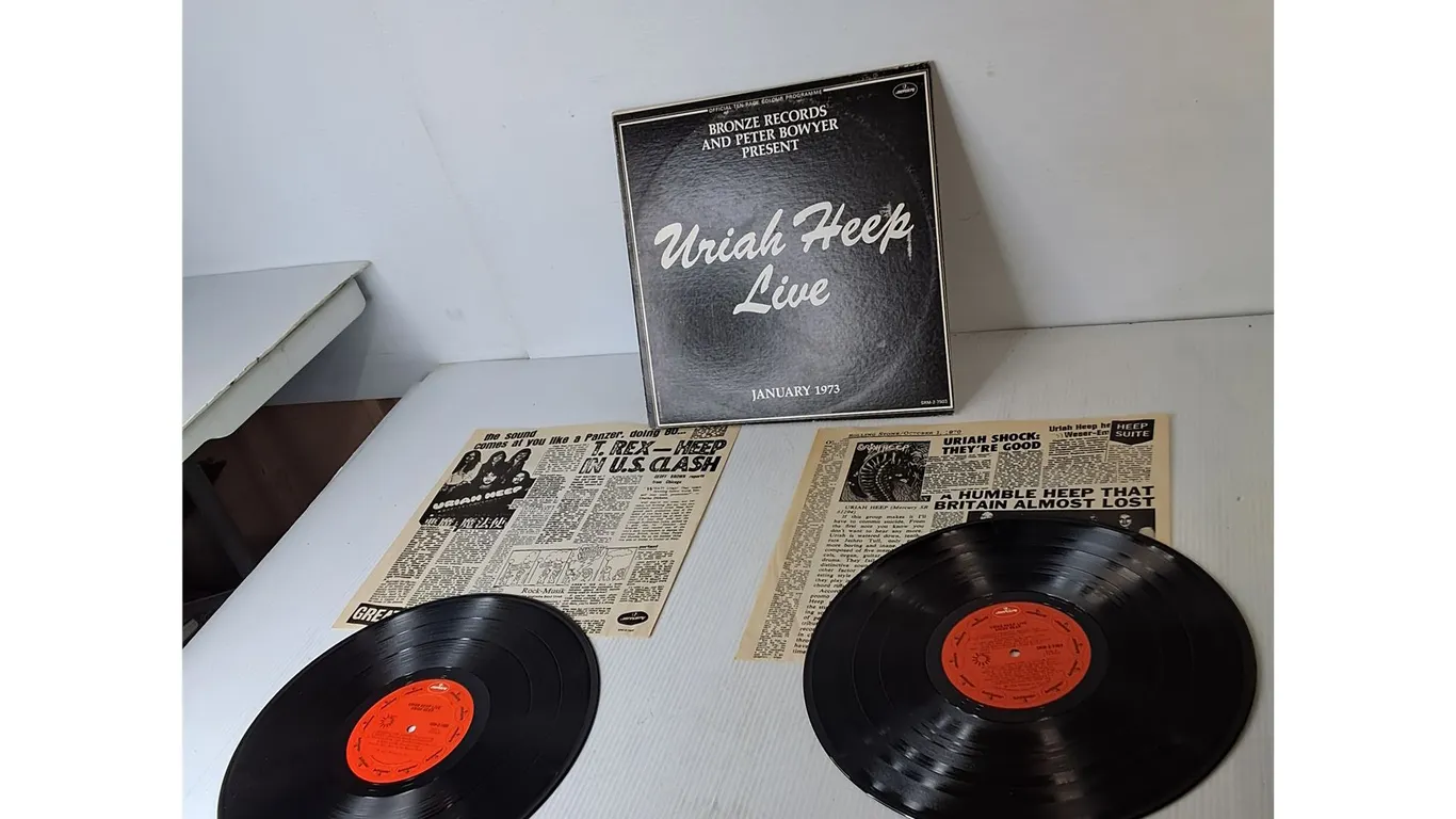 Uriah Heep Live Record