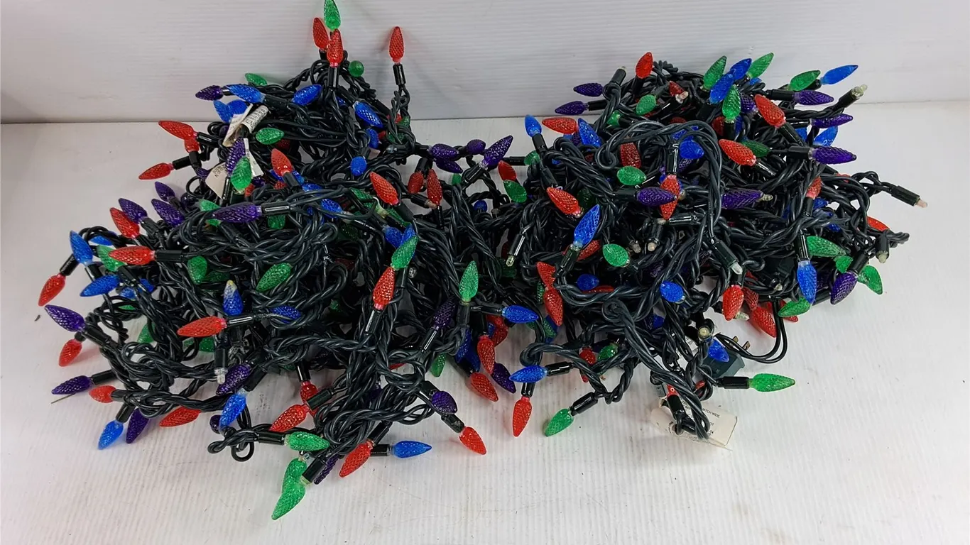 Christmas Tree Lights - Powers On, As Is