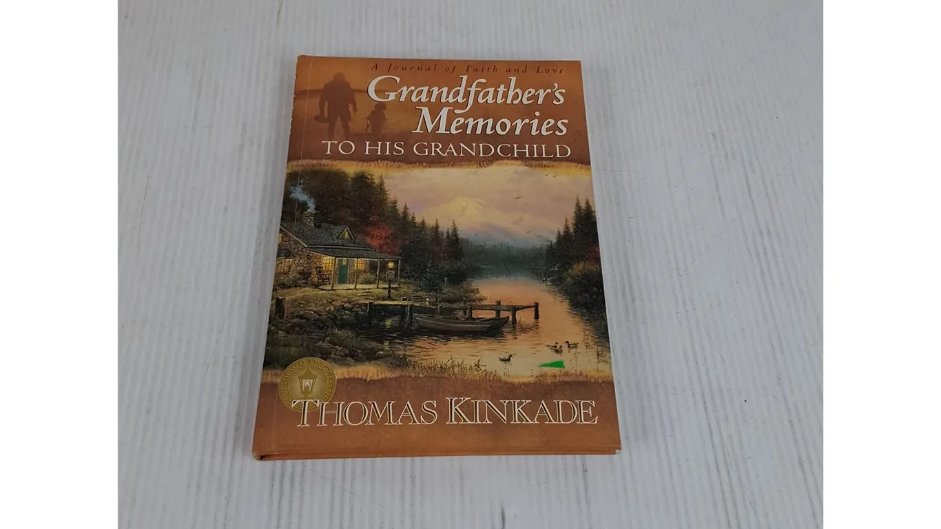 Grandfather's Memories To His Grandchild By Thomas Kinkade