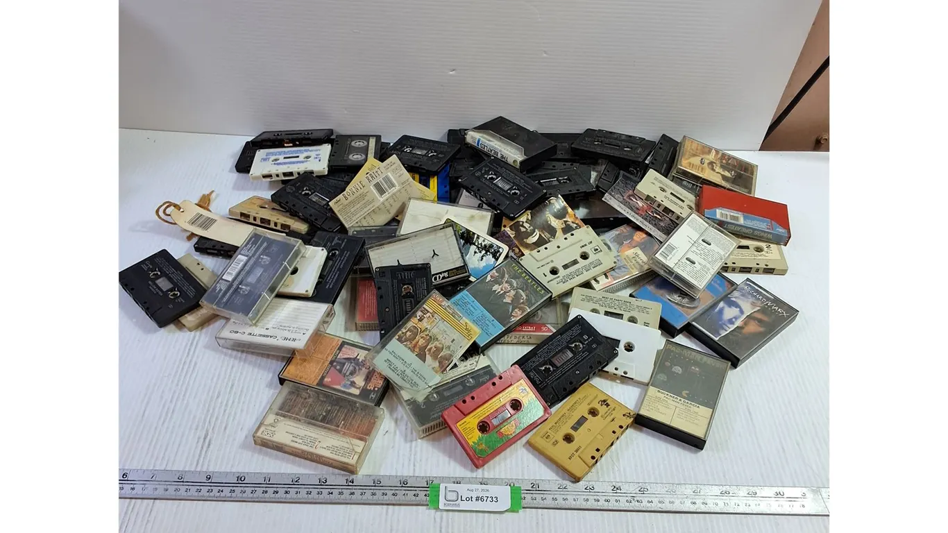 Bulk Cassette Tapes & Cases