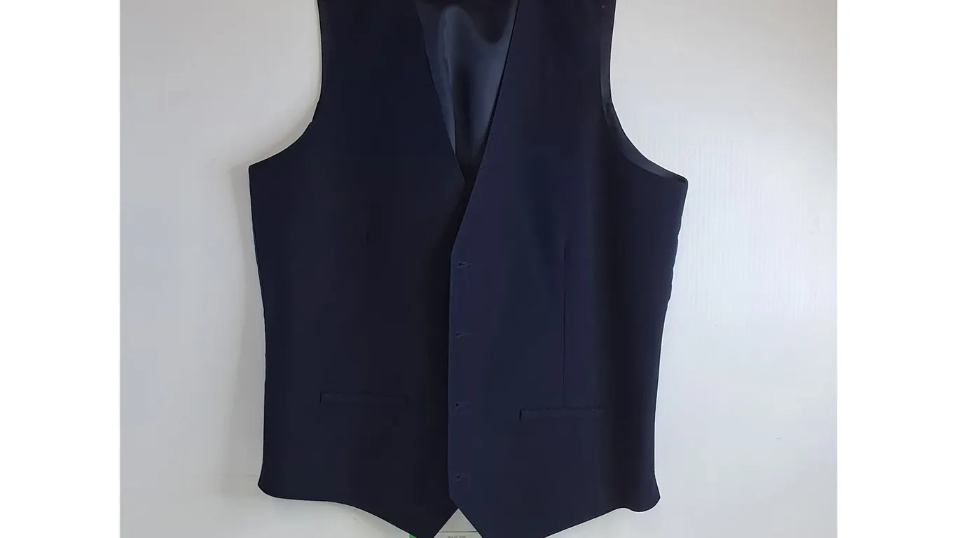 Navy Blue Dress Vest