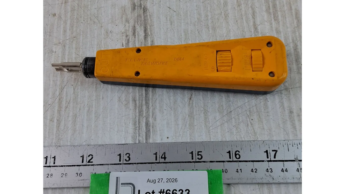 Fluke Networks D814 Telecom And Data Punchdown Tool