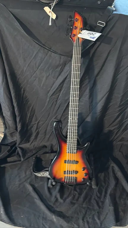 GG STARBURST 5 STRING ELECTRIC BASS GUITAR