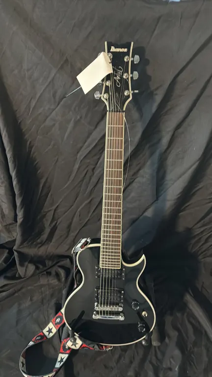 IBANEZ ARTIST SERIES BLACK 7 STRING ELECTRIC GUITAR