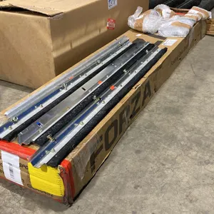ASSORTED COMMERCIAL MOWER FOLDING DEW BRUSHES, & 2 SETS OF SP22007A ROTARY MOWER BLADES