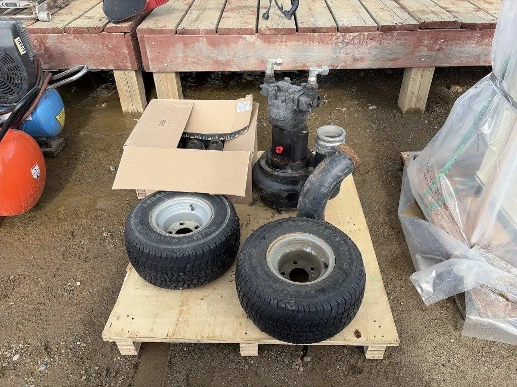 Pallet of Casappa Pump, Tires & More