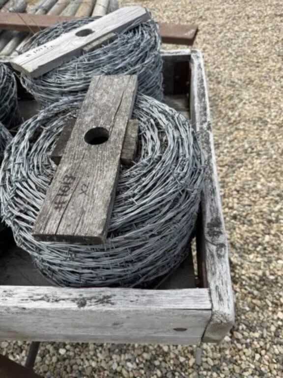 UNUSED Roll of Double Strand Barbed Wire/EACH ROLL