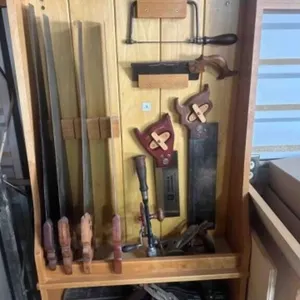 Custom Made Hanging Wood Shelf