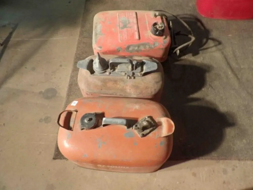 3 - Portable Metal Gas Tanks