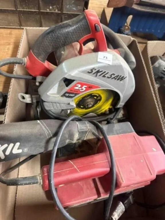 Circular Saw & Belt Sander