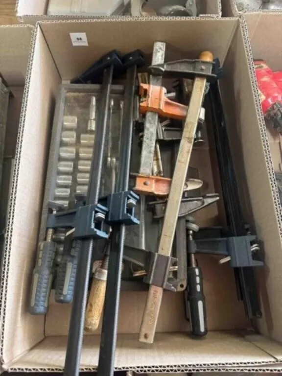 C Clamps & Tool Set