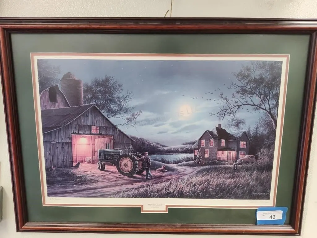 "Harvest Moon" Don Moore print