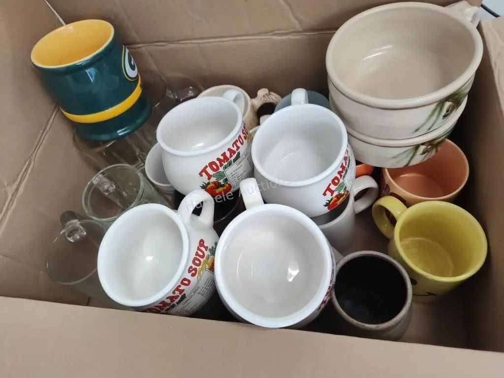 Cups and bowls