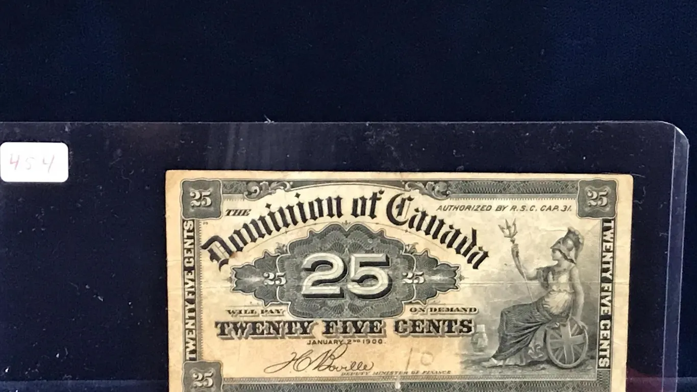 1900 Dominion of Canada Shinplaster