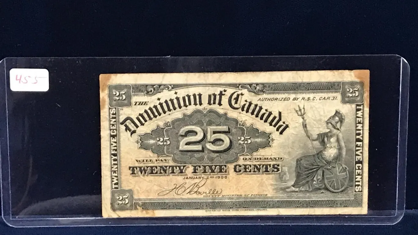 1900 Dominion of Canada Shinplaster