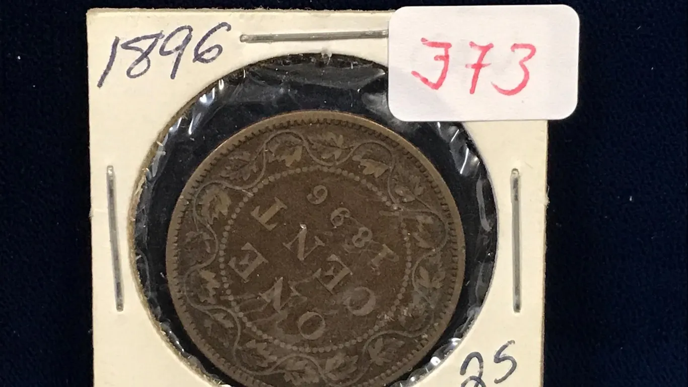 1896 Canadian Large Penny