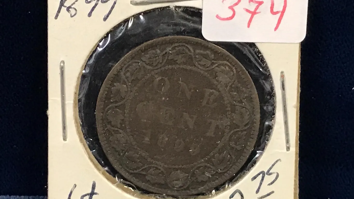1899 Canadian Large Penny