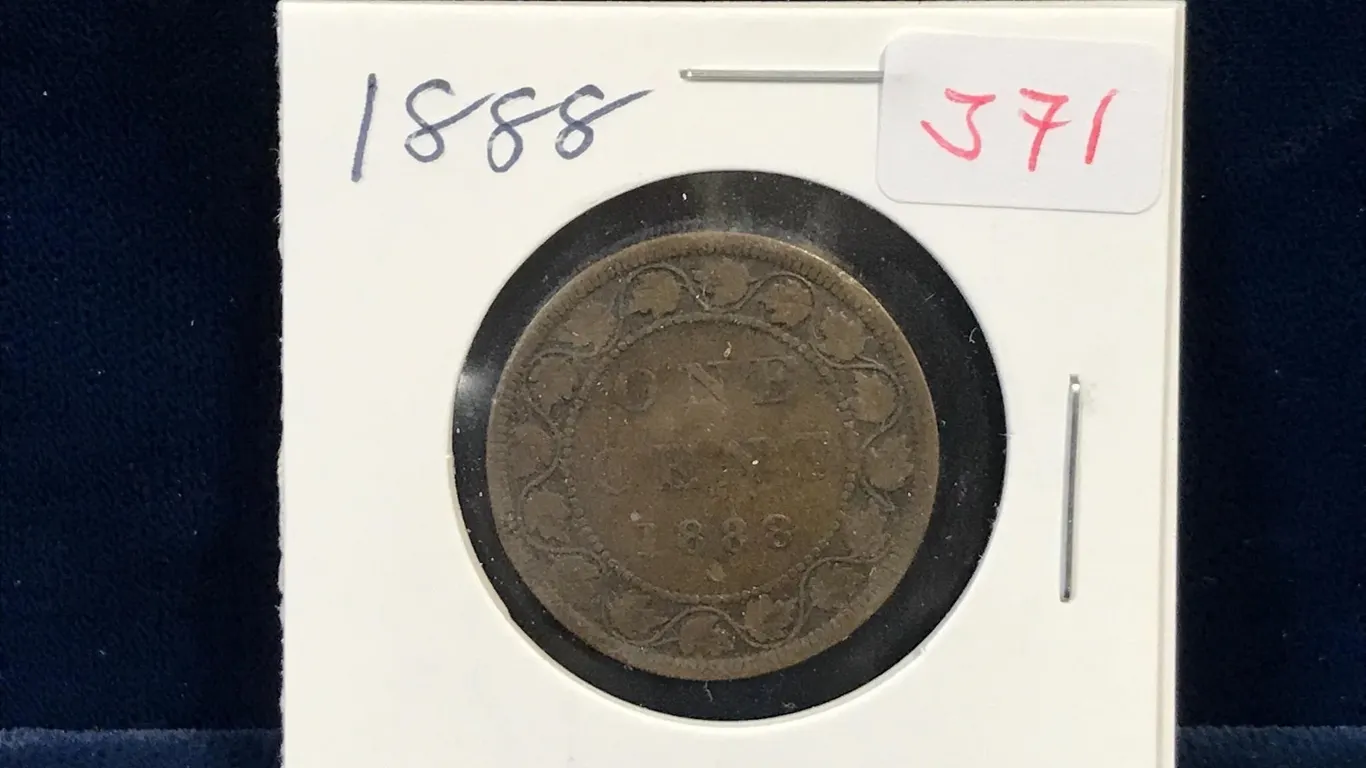 1888 Canadian Large Penny
