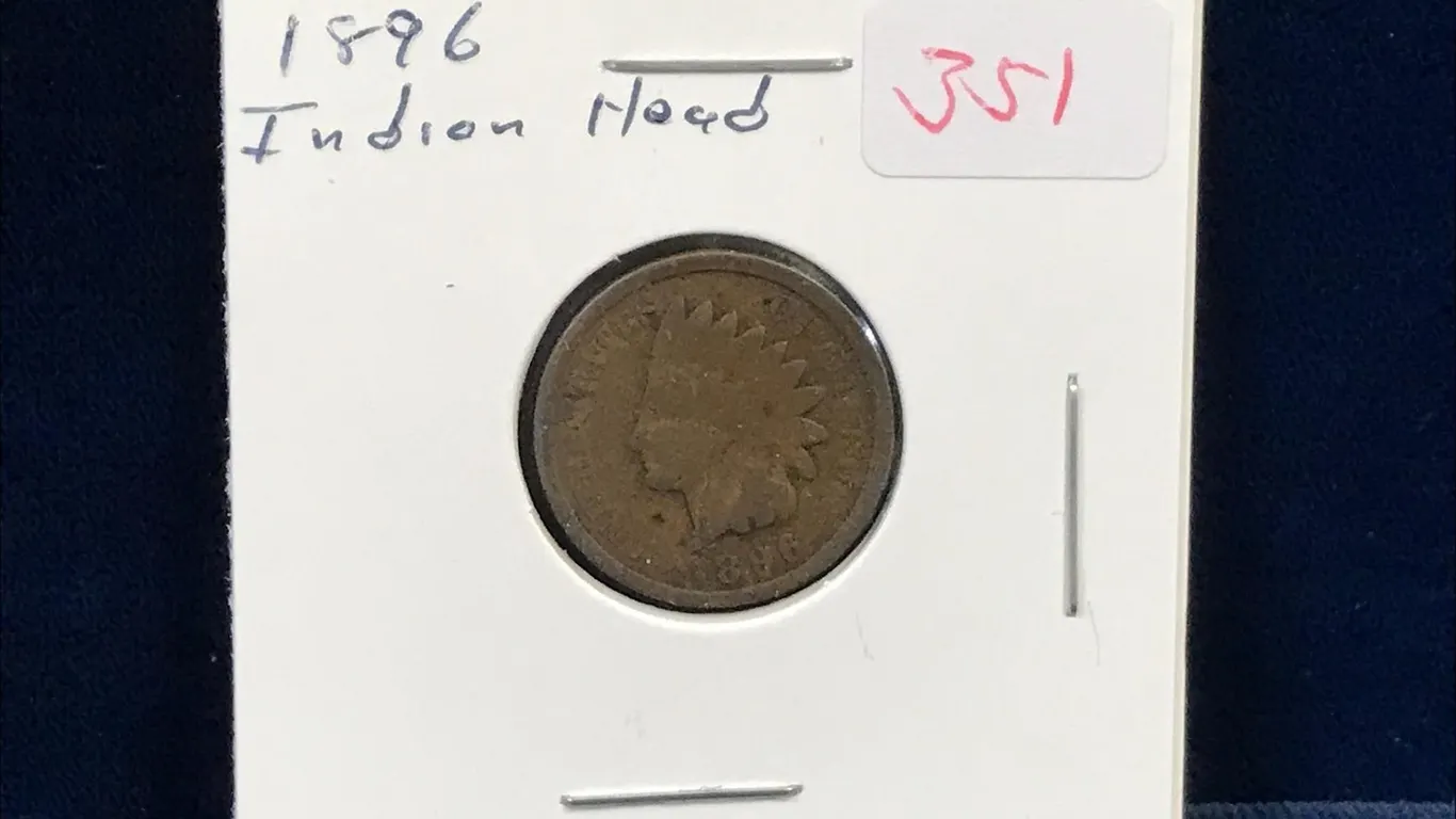 1896 USA Indian Head Penny