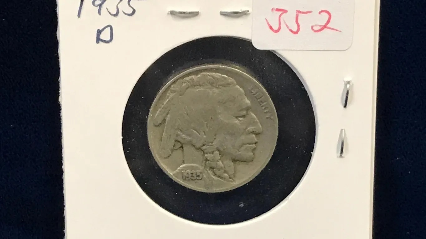1935 D USA Buffalo Nickel